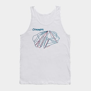 Cranmore Trail Map Tank Top